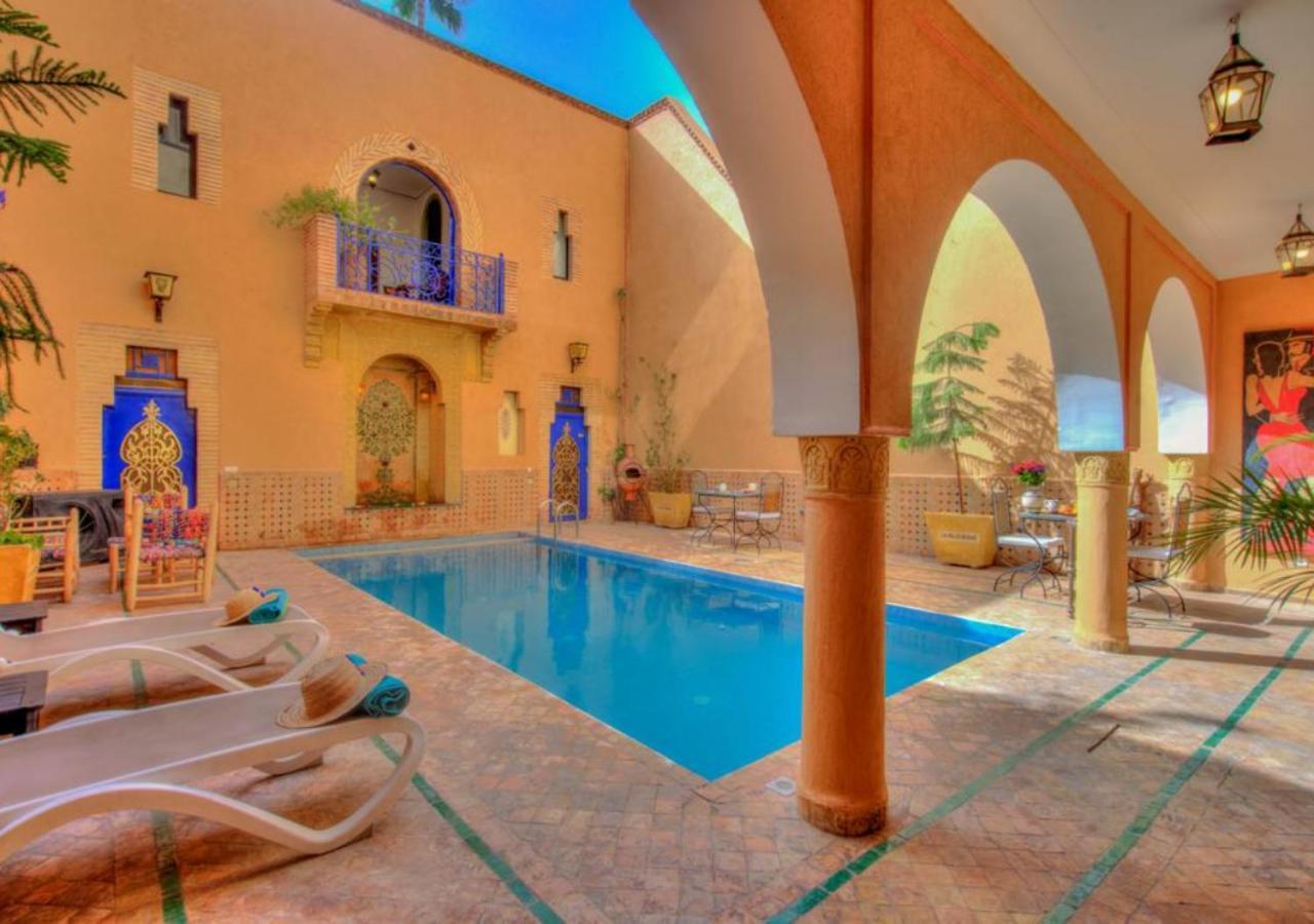 Riad La Villa Bleue & Spa Marakeş Dış mekan fotoğraf