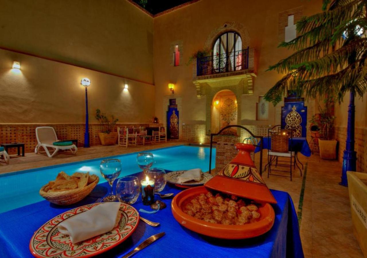 Riad La Villa Bleue & Spa Marakeş Dış mekan fotoğraf