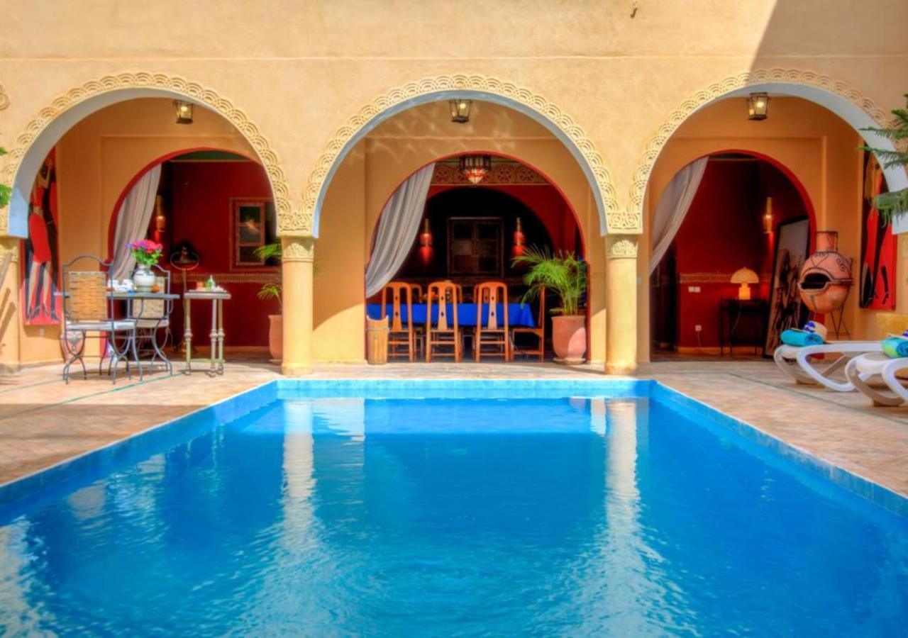 Riad La Villa Bleue & Spa Marakeş Dış mekan fotoğraf