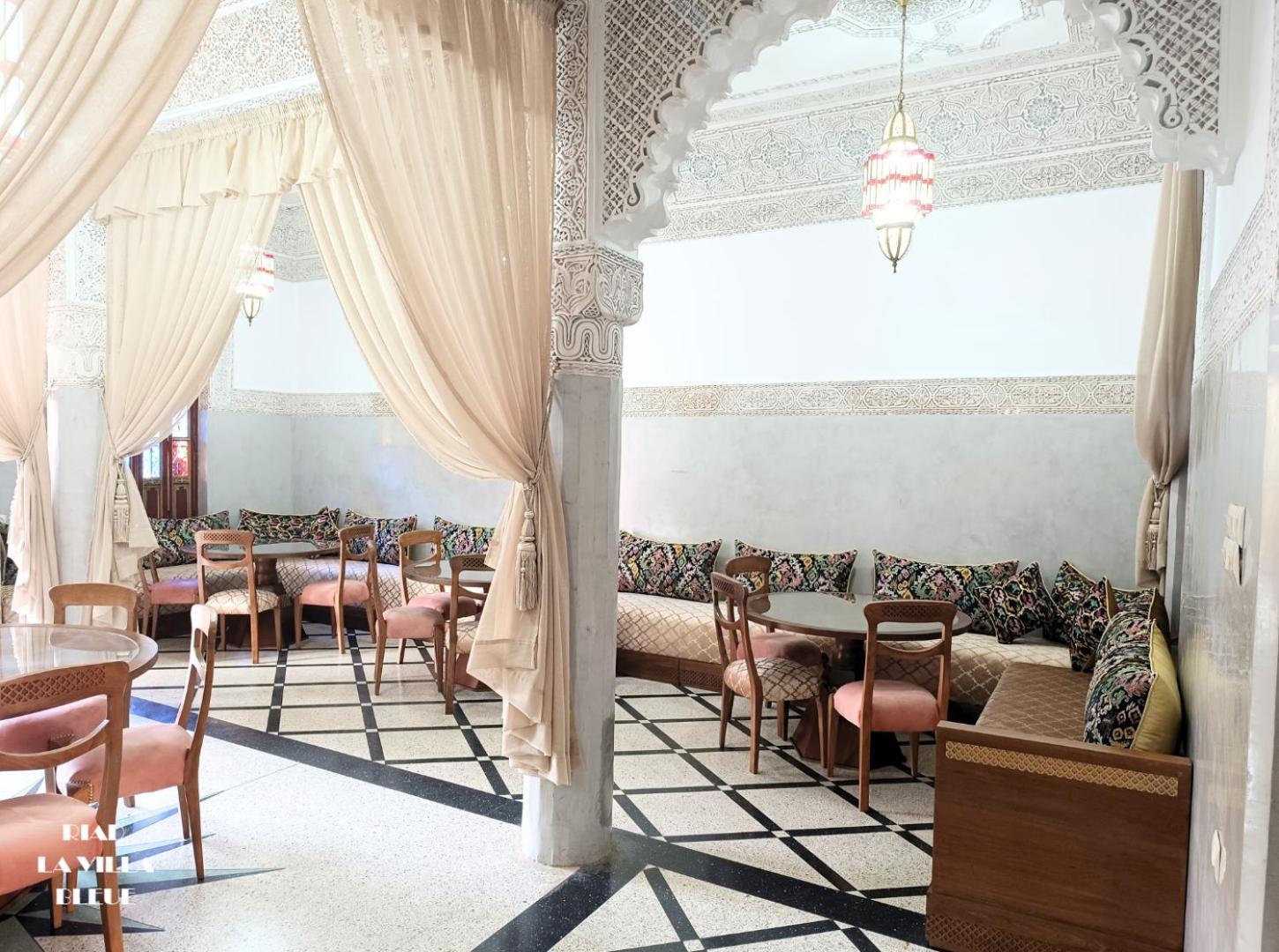 Riad La Villa Bleue & Spa Marakeş Dış mekan fotoğraf