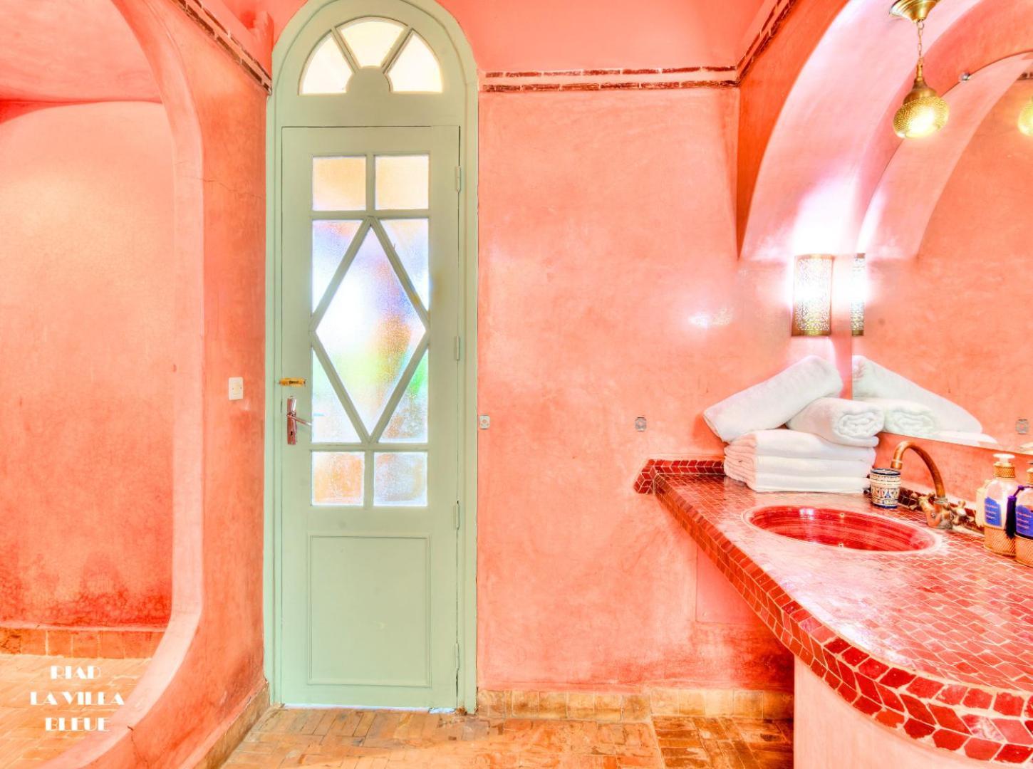 Riad La Villa Bleue & Spa Marakeş Dış mekan fotoğraf