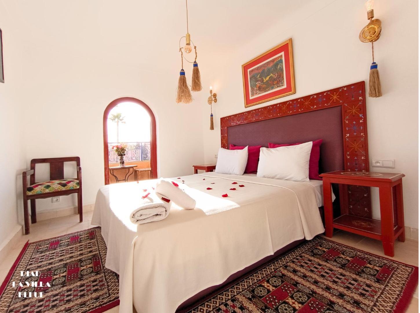 Riad La Villa Bleue & Spa Marakeş Dış mekan fotoğraf