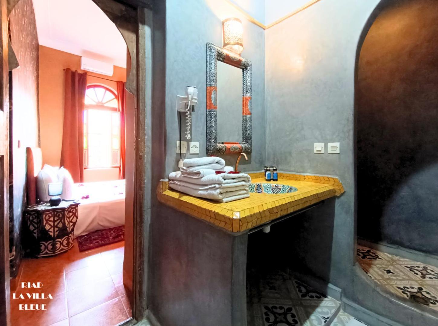 Riad La Villa Bleue & Spa Marakeş Dış mekan fotoğraf