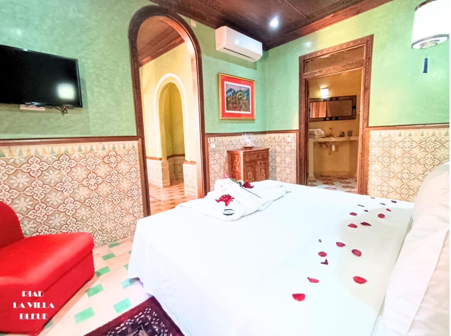 Riad La Villa Bleue & Spa Marakeş Dış mekan fotoğraf