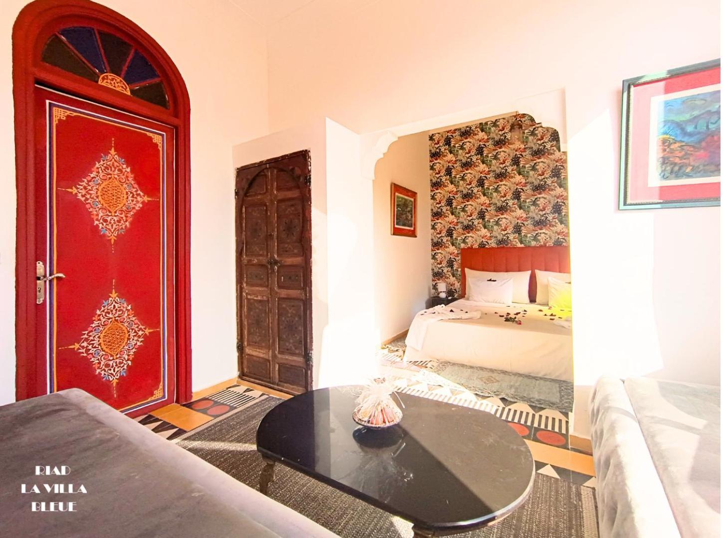 Riad La Villa Bleue & Spa Marakeş Dış mekan fotoğraf