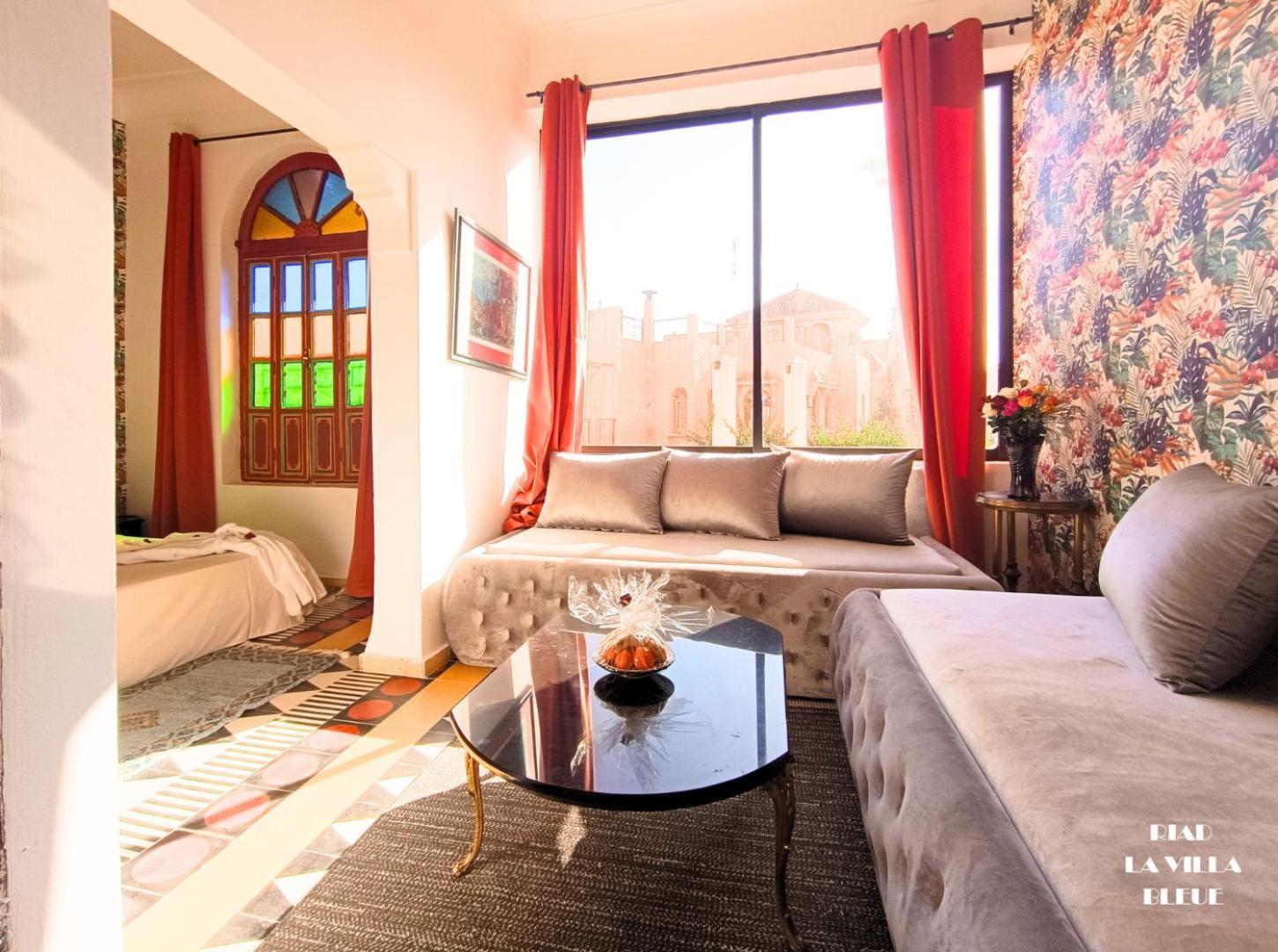 Riad La Villa Bleue & Spa Marakeş Dış mekan fotoğraf