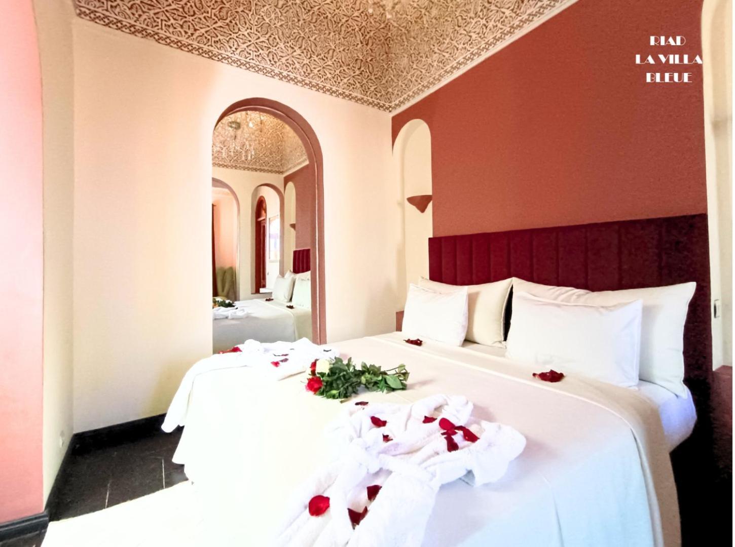 Riad La Villa Bleue & Spa Marakeş Dış mekan fotoğraf