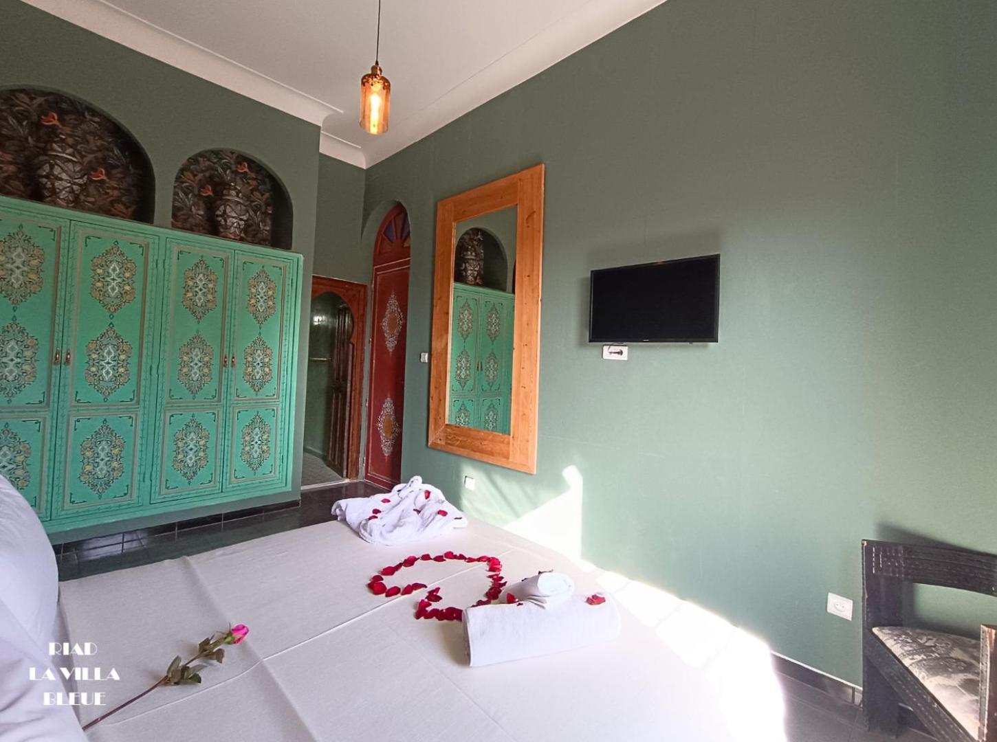 Riad La Villa Bleue & Spa Marakeş Dış mekan fotoğraf